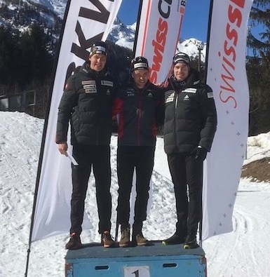 2017-02-25/26 / SwissCup…Erwan sur la plus haute marche du podium !