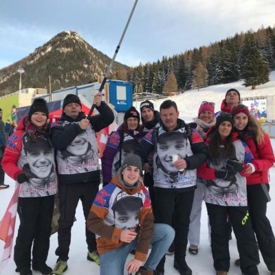 Le Fan club à Davos pour suivre les cousins !