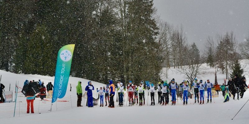 Conditions difficiles à la 1ère KNT de la Vue-des-Alpes !