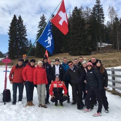 Première course en coupe du Monde pour Valentin !