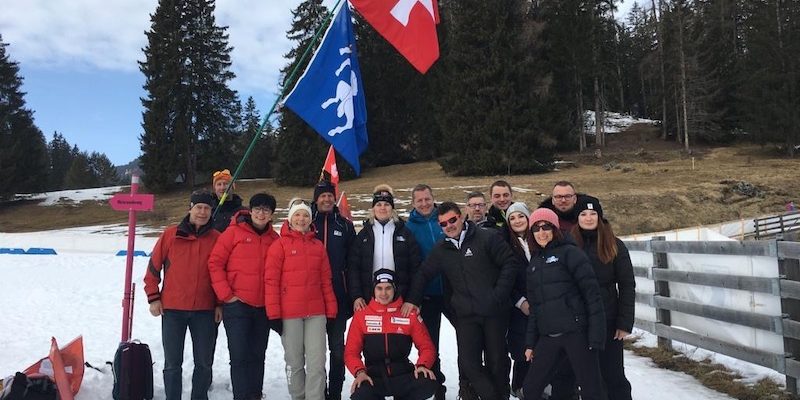 Première course en coupe du Monde pour Valentin !