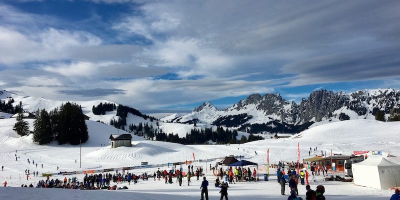 Les Ojs à la coupe fribourgeoise au Col du Jaun