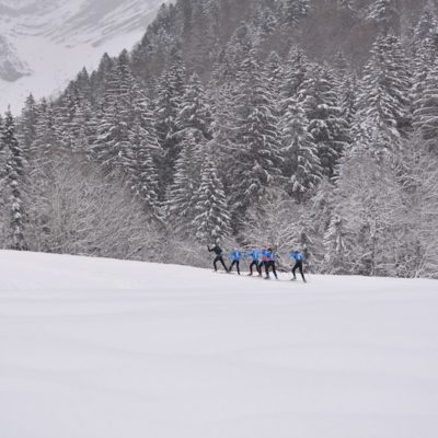 Un “mini” camp très hivernal…