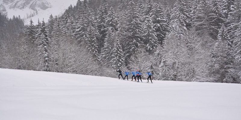 Un “mini” camp très hivernal…