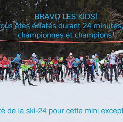 Mini ski-24…7 podiums individuels et une 2ème place en équipe…