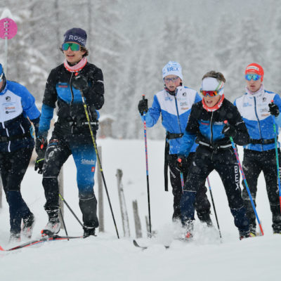 Enfin le premier entraînement sur la neige !