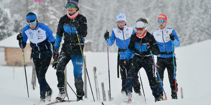 Enfin le premier entraînement sur la neige !